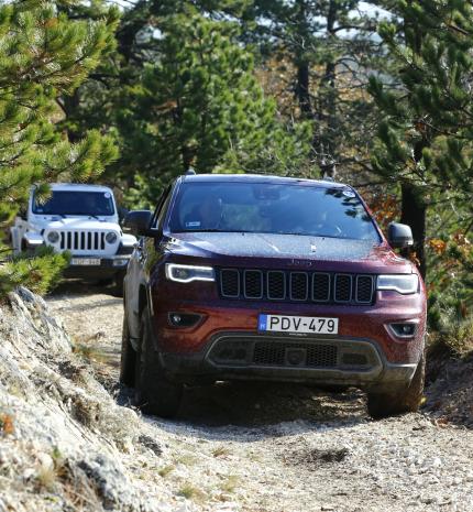 Wrangler, Cherokee, Renegade - izgalmas terepre vittük a Jeep-eket