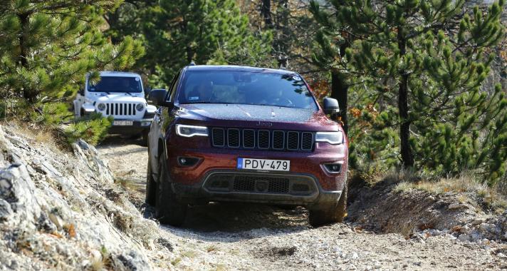 Wrangler, Cherokee, Renegade - izgalmas terepre vittük a Jeep-eket