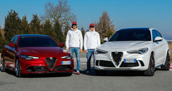 Kimi Räikkönen és Antonio Giovinazzi az Alfa Romeo világával ismerkedett