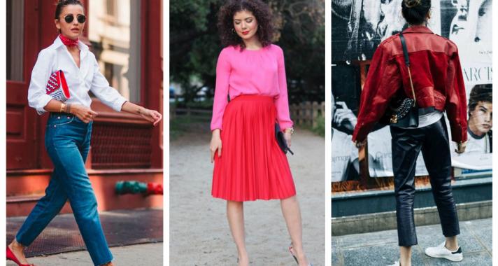 Stílusiskola: outfitek pirossal tavaszra