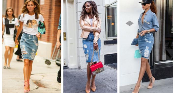 Stílusiskola: így viselj farmer ceruzaszoknyákat