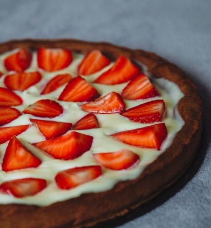 Epres-fehércsokis pite