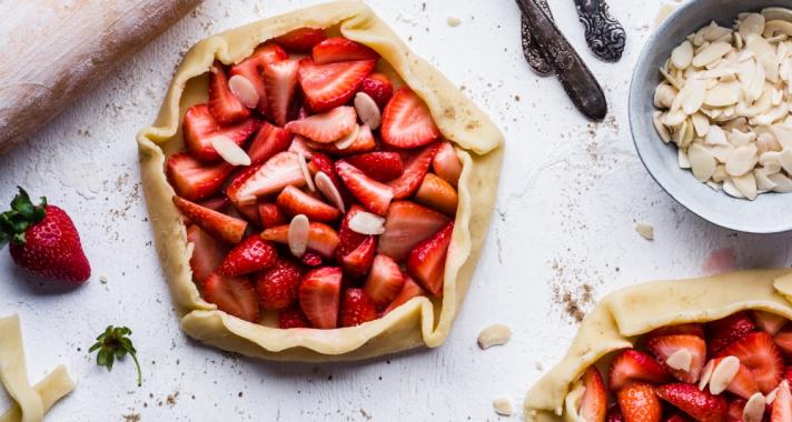 Nyári gyümölcsös galette recept