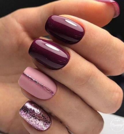 TOP10: Őszi manikűr ötletek bordóval