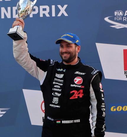 Piros zászlókkal teli futamon Kiss Norbert harmadik lett Zolderben