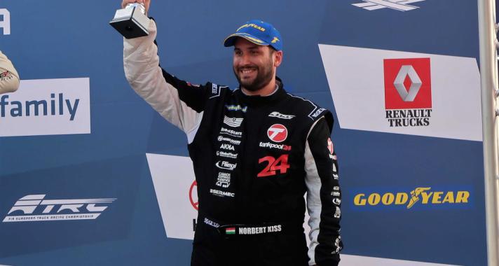 Piros zászlókkal teli futamon Kiss Norbert harmadik lett Zolderben