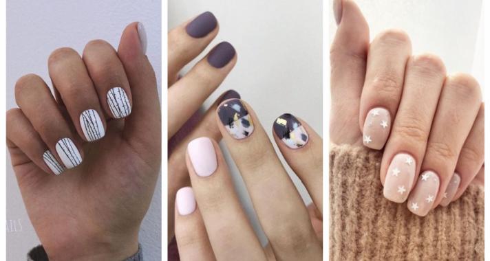 Top10: visszafogott mintás manikűr ötletek az őszi szezonra