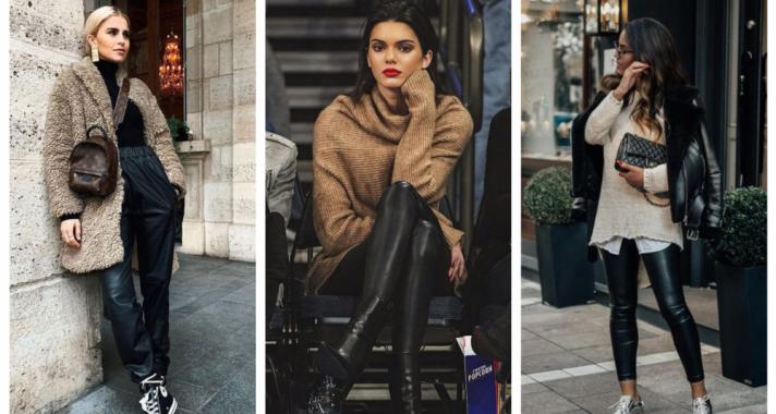 Stílusiskola: így viselj télen bőrnadrágokat