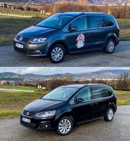 Másképpen izgalmasak – VW Sharan és Seat Alhambra