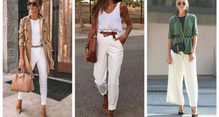 Stílusiskola: így viselj fehér nadrágokat