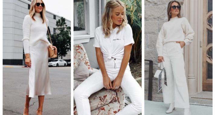 Stílusiskola: fehér outfitek tavaszra