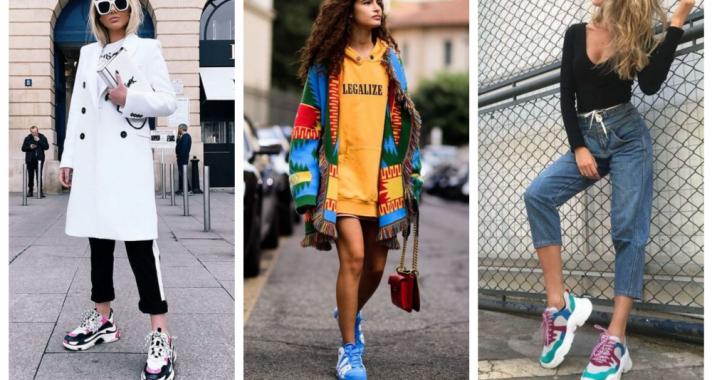 Stílusiskola: idén tavasszal viselj feltűnő sportcipőket