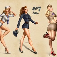 PIN-UP történelem - Divat, divat, életmód, stílus