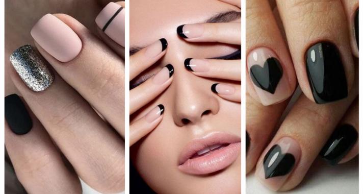 Top10: a legjobb manikűr ötletek feketével