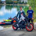 Közös motoros és jet ski-s edzéseket tart Sebestyén Peti és Gerencsér Olivér - Autó & Motor, divat, életmód, stílus