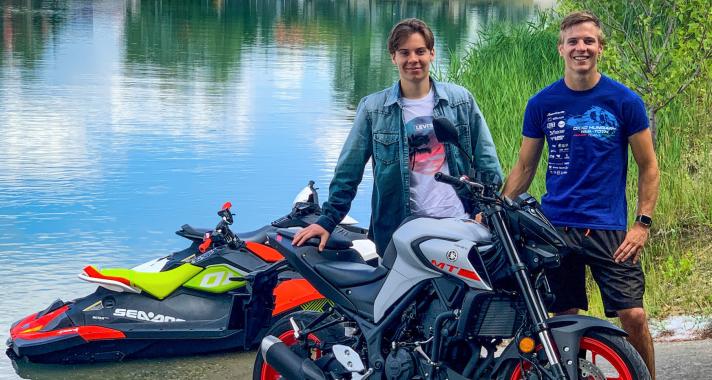 Közös motoros és jet ski-s edzéseket tart Sebestyén Peti és Gerencsér Olivér