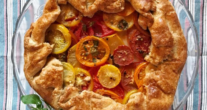 Paradicsomos galette