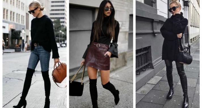 Stílusiskola: így viselj ősszel combcsizmákat