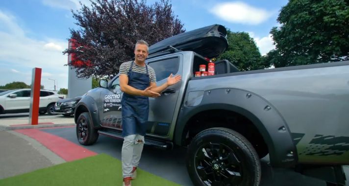 Grillparti bárhol, bármikor – Különleges Navarával állt elő a Nissan