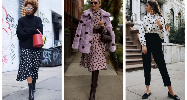 Stílusiskola: így viselj ősszel pöttyös ruhadarabokat