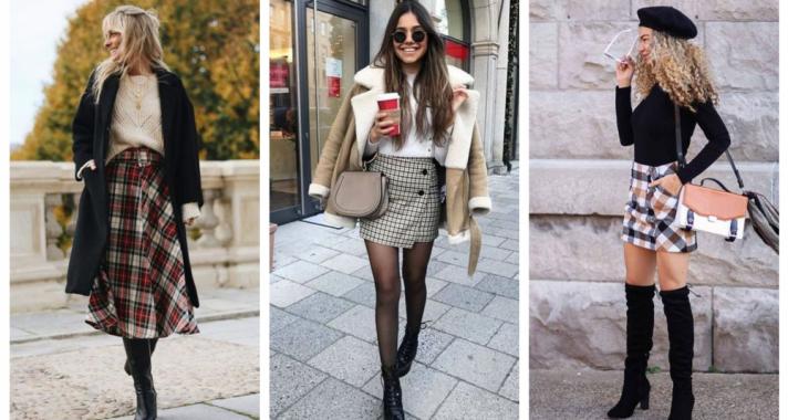 Stílusikola: így viselj ősszel kockás szoknyákat