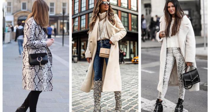 Stílusiskola: kígyóbőr mintás ruhadarabok őszre