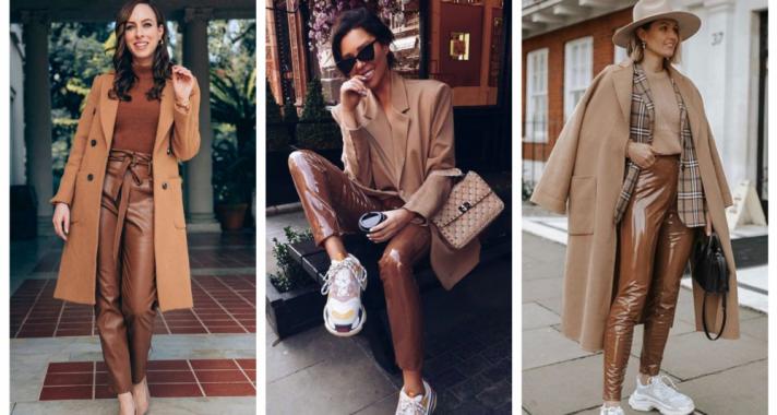 Stílusiskola: így viselj barna bőrnadrágokat