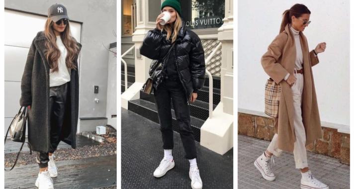 Stílusiskola: Téli outfitek sportcipővel