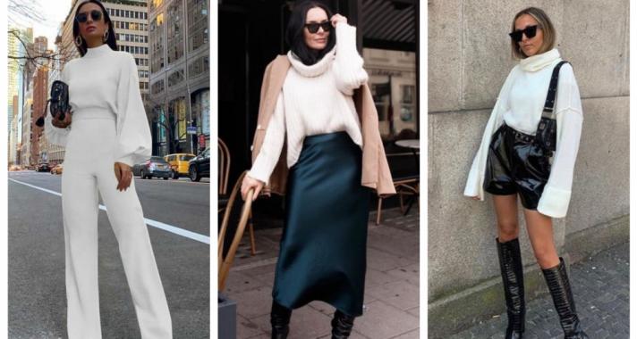 Stílusiskola: karácsonyi outfitek fehérrel