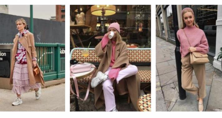 Stílusiskola: rózsaszín és barna, a mesés tavaszi színkombináció