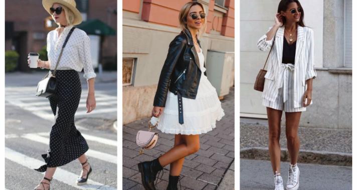 Stílusiskola: így lehetsz csinos tavasszal fekete-fehér szettekben