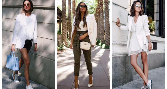 Stílusiskola: így viselj tavasszal fehér blézereket