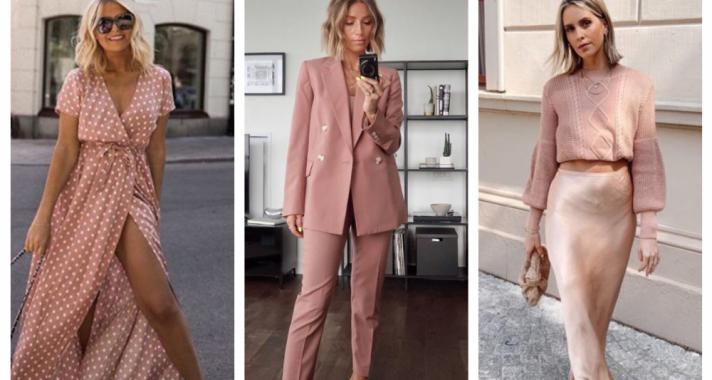 Stílusiskola: csodás tavaszi outfitek púderrózsaszínnel