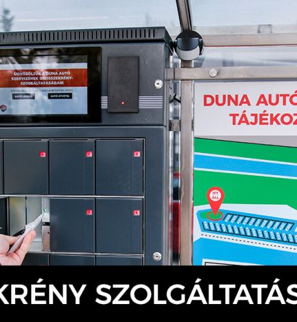 Okosszekrény szolgáltatás
