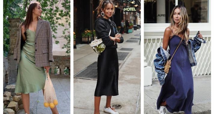 Stílusiskola: így viselj tavasszal szatén ruhákat