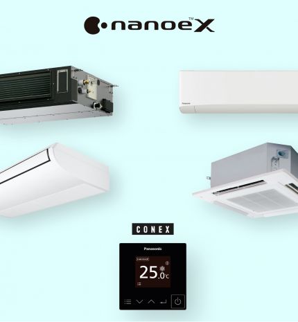 A Panasonic bemutatja továbbfejlesztett PACi NX klímaberendezését