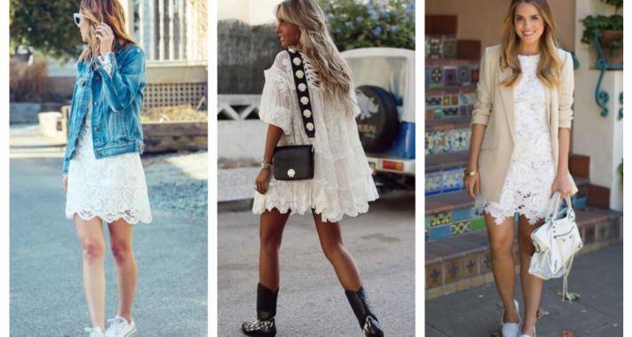 Stílusiskola: így viselj fehér csipkeruhákat