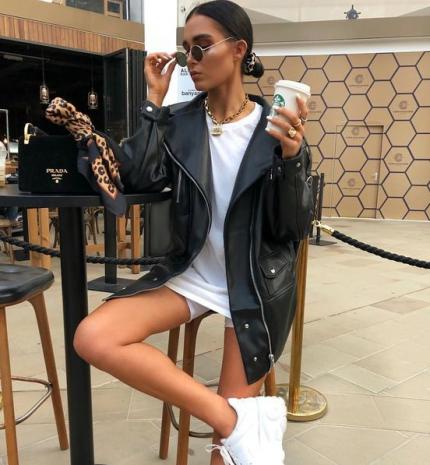 Stílusiskola: így viselj oversize bőrdzsekiket