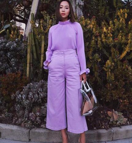 Stílusiskola: így viseld a levendula színt