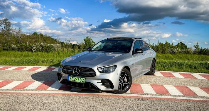 Lassan mondom, hogy mindenki megértsE – Mercedes E300e plug-in hybrid
