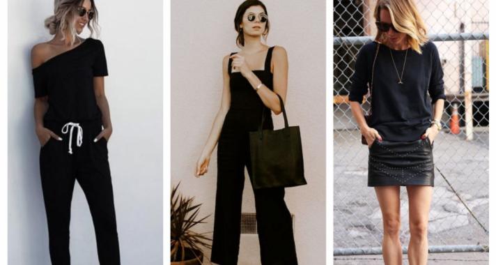 Stílusiskola: fekete outfitek a nyári szezonra