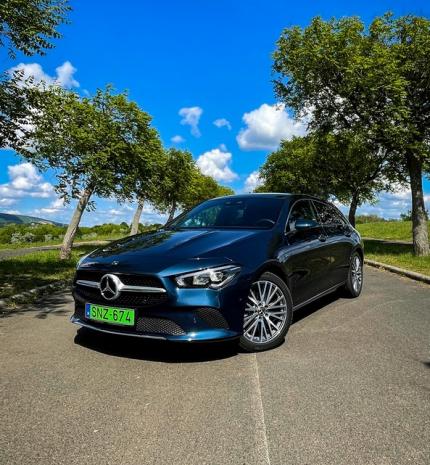 Mint a nagyok – Mercedes-Benz CLA 250e Shooting Brake