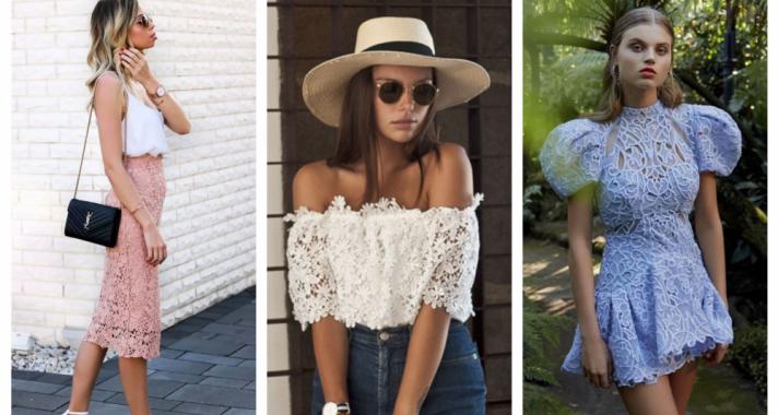 Stílusiskola: így viselj csipkét a nyári szezonban