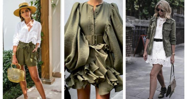 Stílusiskola: így viseld nyáron a khaki színt