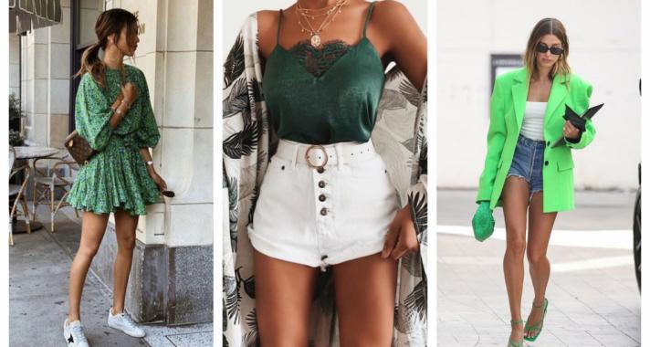 Stílusiskola: csodás nyári outfitek zölddel