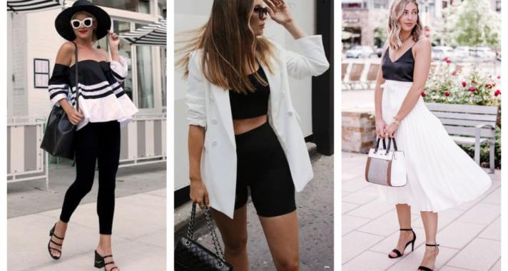 Stílusiskola: a legjobb nyári fekete-fehér outfitek