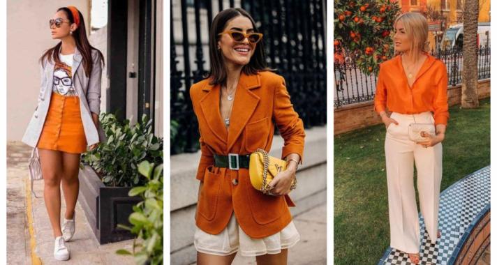 Stílusiskola: a legjobb outfitek narancssárgával