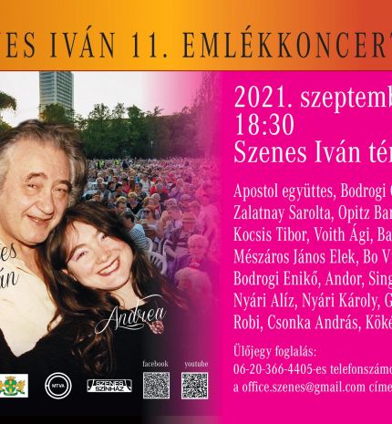 'Nemcsak a húszéveseké a világ' – jubileumi 11. Szenes Iván Emlékkoncert fesztivál hangulatban