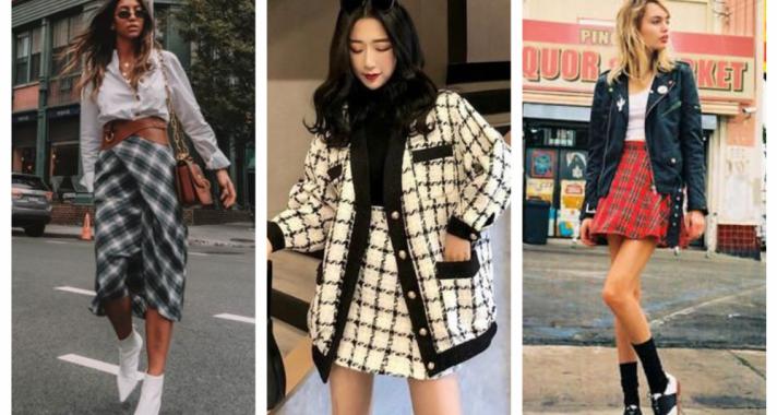 Stílusiskola: így viselj kockás szoknyákat ősszel