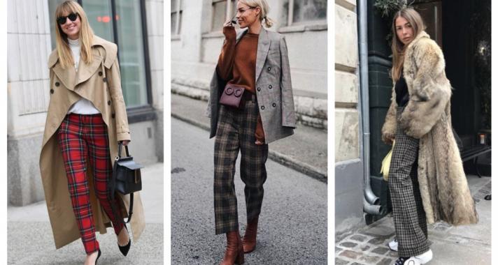 Stílusiskola: outfitek kockás nadrágokkal az őszi szezonra